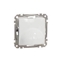 Lizdas p/t kabelio išvedimui be rėmelio baltas SEDNA DESIGN - SCHNEIDER ELECTRIC