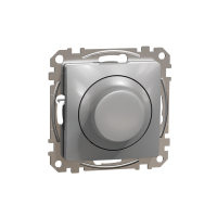 Reguliatorius šviesos p/t pasukamas 5-200W LED be rėmelio aliuminio spalvos SEDNA DESIGN - SCHNEIDER ELECTRIC