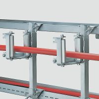 Skridinys metaliniams konstrukcijoms 85x189x222mm 3 ritinių D40mm PRK3-85 - VETTER