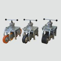 Įrenginys kabelio prispaudimo stumimo įrenginiui, su apvaliais ritiniais 150x38mm R17 DF 20-50 - VETTER