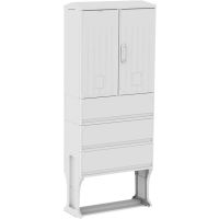 Skydas v/t 820x795x320mm IP44 poliesterio su pamatu KSZ 80x80+KK+KF - EMITER