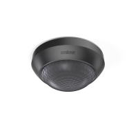 Jutiklis judesio v/t IP54 2000W H-2.8m D-24m 360 laipsnių juodas IS 2360-3 ECO - STEINEL