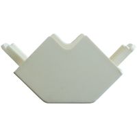 Kampas išorinis 20x20 PLFAE pilkas RAL7035 - PROTEC