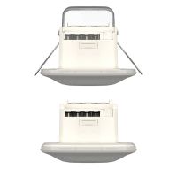 Jutiklis būvio į/l IP54 2-400W LED H-2.5m D-10m 360 laipsnių baltas LUXA 103 S360-100-12 DE-UP WH - THEBEN