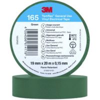 Izoliacija 19mmx20m žalia nuo 0C iki 90C Temflex 165 - 3M