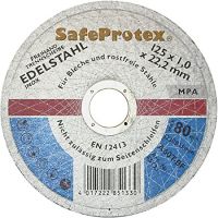 Diskas pjovimo metalui D125mm 1mm 22.2mm SAFE Protex [pak. po 10 vnt] - DIEWE