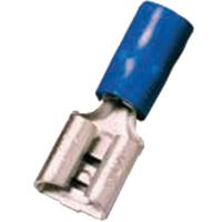 Antgalis izoliuotas 1.5-2.5mm2 mėlynas (plokštieji lizdai 6.3x0.8) ICIQ268FH [100] - INTERCABLE