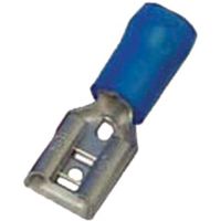 Antgalis izoliuotas 1.5-2.5mm2 mėlynas (plokštieji lizdai 6.3x0.8) neilonas ICIQ268FHB [100] - INTERCABLE