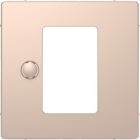 Dangtelis temperatūros reguliatoriui šampano spalvos Merten System Design - SCHNEIDER ELECTRIC