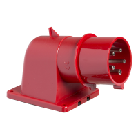 Kištukas CEE į/l 5P 16A 400V IP44 6h kampinis PratiKa -SCHNEIDER ELECTRIC