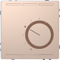 Reguliatorius temperatūros patalpos p/t 1co 10A 230V šampano spalvos System Design - SCHNEIDER ELECTRIC