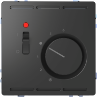 Reguliatorius temperatūros patalpos p/t 1no 10A 230V antracito spalvos System Design - SCHNEIDER ELECTRIC