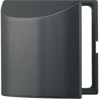 Rėmelis tarpinis su dangteliu DIN 49075 antracito spalvos System M - SCHNEIDER ELECTRIC