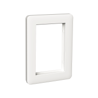 Rėmelis viengubas dvigubam lizdui baltas Exxact Primo - SCHNEIDER ELECTRIC