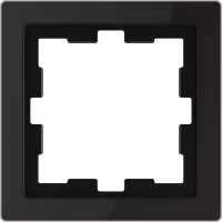 Rėmelis viengubas stiklinis juodas D-Life System Design - SCHNEIDER ELECTRIC