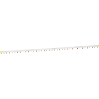 Šyna komutacinė 1P su papildomais kontaktais 16mm2 57 modulių strypelis iC60 Acti9 - SCHNEIDER ELECTRIC