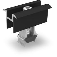 Laikiklis universalus saulės moduliui, tarpinis 30-42mm juodas OneMid - K2 SYSTEMS