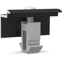 Laikiklis saulės moduliui, galinis 30-50mm juodas DomeClamp EC - K2 SYSTEMS