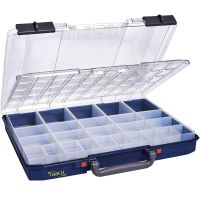 Dežė su rankena [330x413x58] 25 skyrelių su dokumentų laikiklių CARRYLITE 55 5x10 DLU - CIMCO