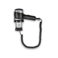 Džiovintuvas plaukų rankinis šaltas/0.8/1.6kW 2 greičių 230V su laikikliu juodas/cromuotas TFCW 16 - STARMIX