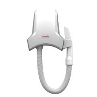 Džiovintuvas plaukų 0.8kW 230V 18l/s 170km/h 72db su žarna 1.5m baltas AIRSTAR TB-C1 - STARMIX