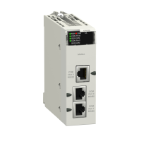 Modulis tinklo 2xRS-485/232 RJ45 Modbus M340 X80 Modicon - SCHNEIDER ELECTRIC