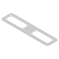 Adapteris dvigubas flanšų tvirtinimui 545x130 S3D Spacial - SCHNEIDER ELECTRIC