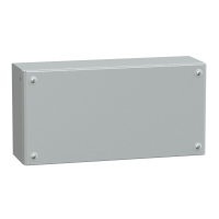Dėžutė v/t [200x400x120] IP66 tuščia metalinė SBM Spacial - SCHNEIDER ELECTRIC
