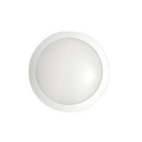 Šviestuvas v/t LED 10W IP65 3000K 1112lm D-295mm baltas OPAL LUNA LED TOP - BEGHELLI