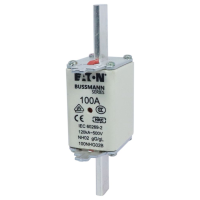 Saugiklis 100A 120kA 500V AC gL/gG NH02 - EATON