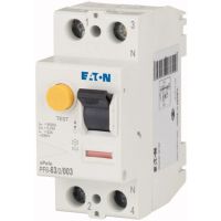 Relė srovės nuotėkio RCCB 2P 63A 30mA AC-tipas PF6-63/2/003 - EATON