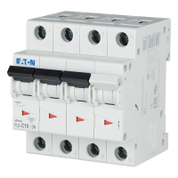 Automatas 4P 10A C 6kA PL6-C10/3N - EATON