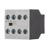 Kontaktas papildomas 2no+2nc ant viršaus [DILM7-38] DILA-XHIV22 - EATON