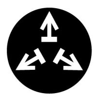 Plokšlelė mygtukui juoda "Paleisti" M22-XDP-S-X15 - EATON