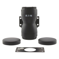 Pagringas švyturėliui sieninis dvigubas T formos juodas SL7-CB-D - EATON