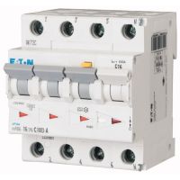 Relė srovės nuotėkio RCBO 4P 16A C 100mA su automatu A-tipas mRB6-16/3N/C/01-A - EATON