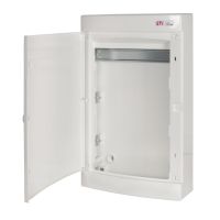 Skydelis v/t 36 modulių IP40 baltos durys ECT36PO MEDIA/EMPTY - ETI