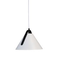 Šviestuvas pakabinamas 1x40W E27 D-280mm H-200mm baltas su 3m pakabinimo laidu DIVERSITY - DEKO LIGHT