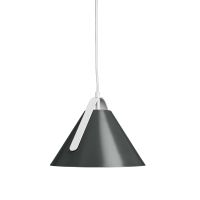 Šviestuvas pakabinamas 1x40W E27 D-280mm H-200mm pilkas su 3m pakabinimo laidu DIVERSITY - DEKO LIGHT