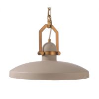 Šviestuvas pakabinamas 1x25W E27 D-400mm H-285mm betoninis pilkas su 1.5m pakabinimo laidu PAVONIS - DEKO LIGHT