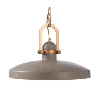 Šviestuvas pakabinamas 1x25W E27 D-400mm H-285mm betoninis tamsiai pilkas su 1.5m pakabinimo laidu PAVONIS - DEKO LIGHT