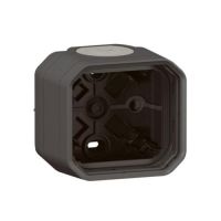 Dėžutė v/t vienguba su membranomis antracito spalvos Plexo - LEGRAND