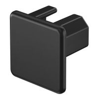 Dangtelis galinis 15x15 juodas RAL9005 WDK HE15015SW - OBO BETTERMANN