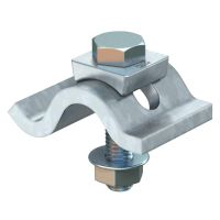 Rinkinys fiksatorių tvirtinimo su varžtu karštai cinkuotas TKS-L-25 FT [rinkinyje 2 vnt.] - OBO BETTERMANN