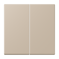 Klavišas dvigubam jungikliui ombre naturelle claire LE CORBUSIER - JUNG