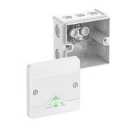 Dėžutė v/t [87x87x52] IP66 tuščia balta be halogenų Abox025-L/w - SPELSBERG