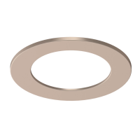 Rėmelis LED į/l švietuvui D-89mm H-3mm aukso spalvos RS071B Trim Accessory GD Ledinaire Clear Accent - PHILIPS