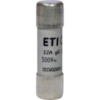 Saugiklis 32A 14x51mm gG 500V AC CH14 cilindrinis - ETI