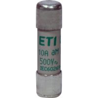 Saugiklis 10A 10x38mm aM 500V AC CH10 cilindrinis - ETI