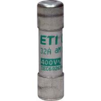 Saugiklis 32A 10x38mm aM 400V AC CH10 cilindrinis - ETI
